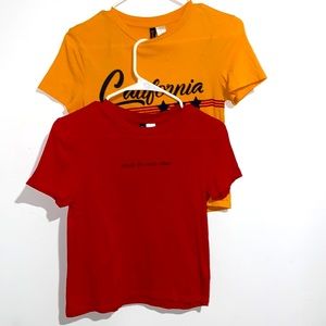 2 H&M Shirt Bundle